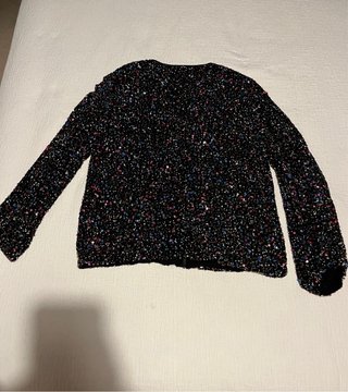 Chaqueta Zara lentejuelas Talla L