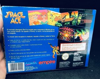 Space Ace Super Nintendo SNES PAL ESP Precintado