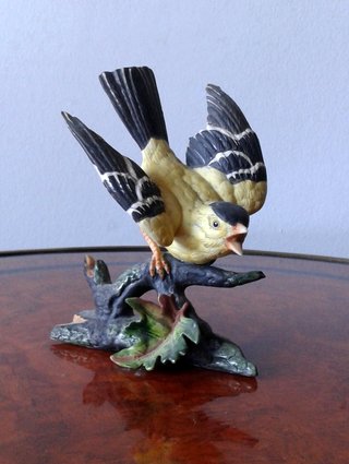 Figura de porcelana vintage de Hachiro Goto