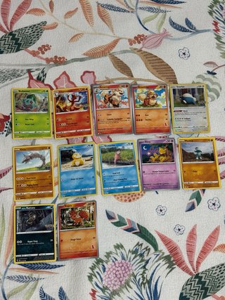Lote Cartas Pokémon Originales Kanto
