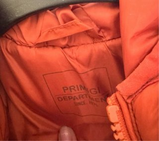 Piumino Arancione Bambino 18 mesi