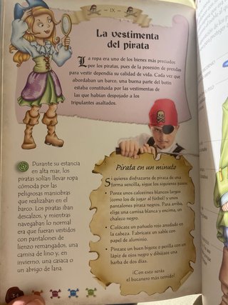 Libro infantil Manual del Pirata
