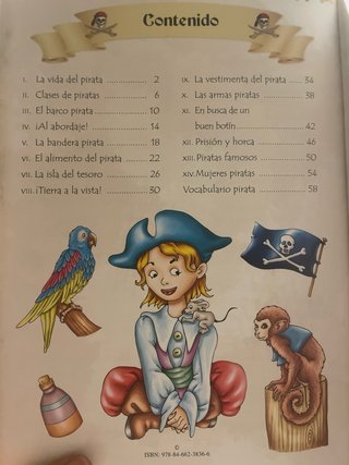 Libro infantil Manual del Pirata