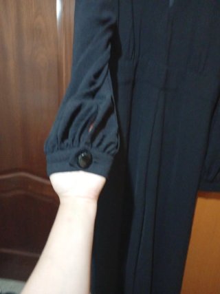 Mono largo negro Zara