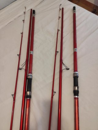 Caña de pesca surf casting