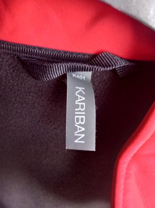 Chaqueta Softshell Kariban Roja
