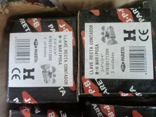 Llave contador J.P.B. PARETA 3/4