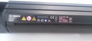 Batería Bosch PowerTube horizontal 500