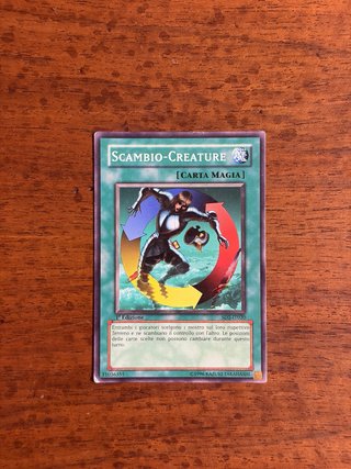 Yu-Gi-Oh! Scambio-Creature Carta Magia