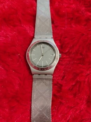 Reloj Plata Pulsera Malla