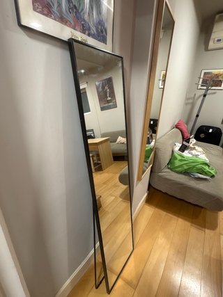 Espejo KARMSUND IKEA Negro