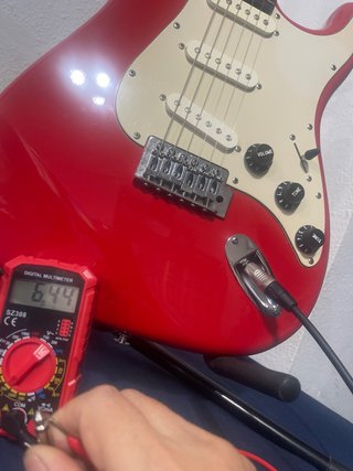 Guitarra Eléctrica PURE TONE Rojo Ferrari etc.