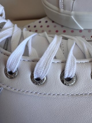 Zapatillas Superga Piel Blanca Talla 38