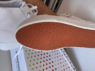 Zapatillas Superga Piel Blanca Talla 38