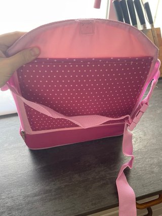 Asalvo Baby Trona Portátil Rosa Lunares
