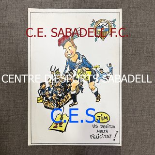 Jaume Mercadé i Vergés ('JIM'). C.E. SABADELL F.C.