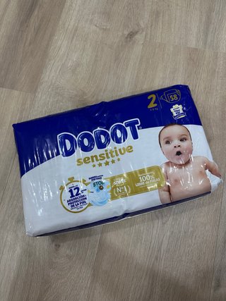 Pañales Dodot Sensitive Talla 2