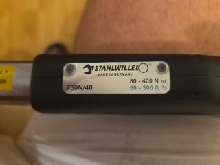 Llave dinamométrica Stahlwille 730N/40 80–400 Nm N