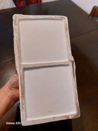 Scatola Contenitore/Biscottiera Vintage Ceramica