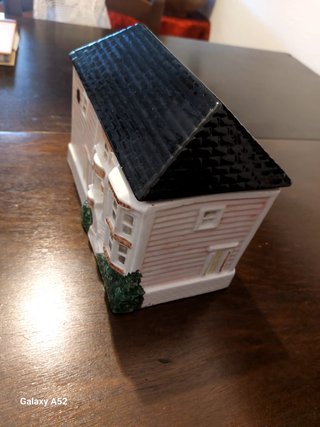 Scatola Contenitore/Biscottiera Vintage Ceramica