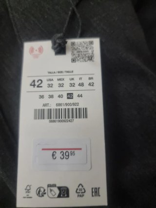 Chaqueta PULL&BEAR efecto piel marrón Talla S