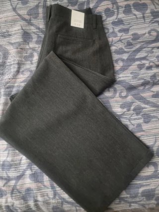 Chaqueta PULL&BEAR efecto piel marrón Talla S