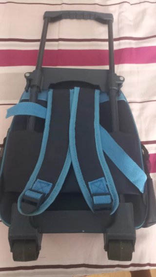Mochila infantil caballero y castillo