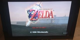 Nintendo 64 Negra Completa Clásica