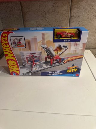Pista Hot Wheels Blaze Blast Super Explosion