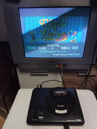 World of Illusion Mega Drive Sega