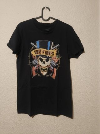 Camiseta Guns N' Roses Negra