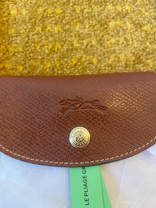 Bolsa Longchamp Bege Nova