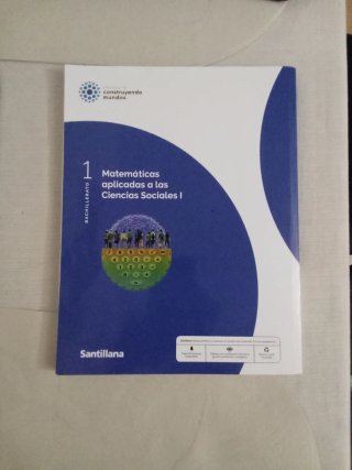 Matemáticas aplicadas a las Ciencias Sociales I...