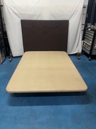 Base tapizada + colchón viscoelástico 135x190