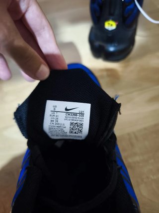 Zapatillas Nike Air Max Plus TN Negras y Azules
