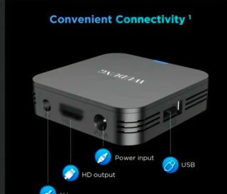 Android TV Box WUDUNG H313 WiFi 4K