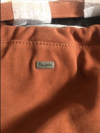 Bolso Pepe Jeans naranja ante