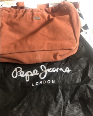 Bolso Pepe Jeans naranja ante