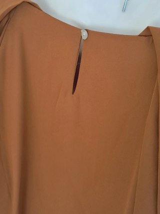 Blusa donna color tabacco