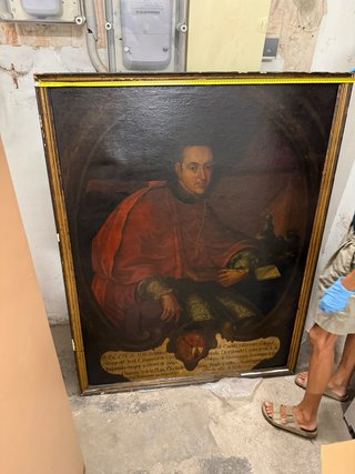 Cuadro antiguo religioso
