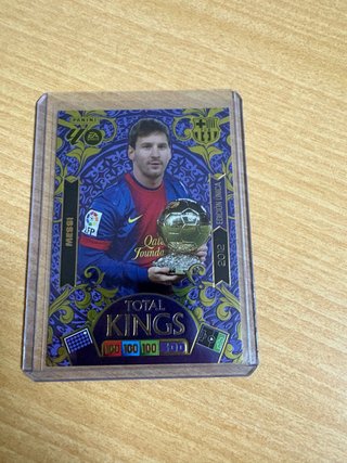 Carta Panini Messi Total Kings 2012