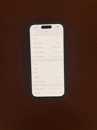 iPhone 14 Pro - 256 GB - OTTIME CONDIZIONI