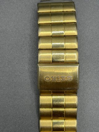 Reloj Seiko Dorado Vintage