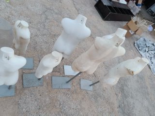Lote maniquíes infantil y bustos para tiendas