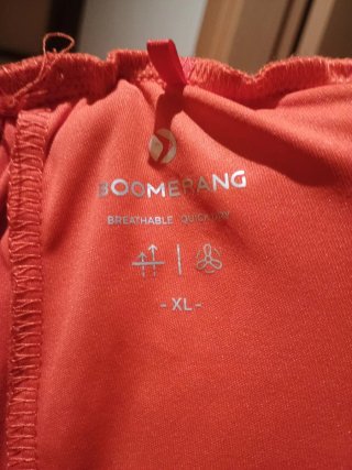 Conjunto deportivo Boomerang rojo XL