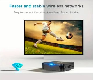 Android TV Box WUDUNG H313 WiFi 4K