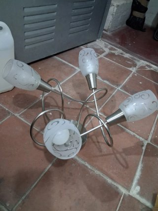 Lámpara de techo moderna 4 brazos