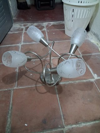 Lámpara de techo moderna 4 brazos