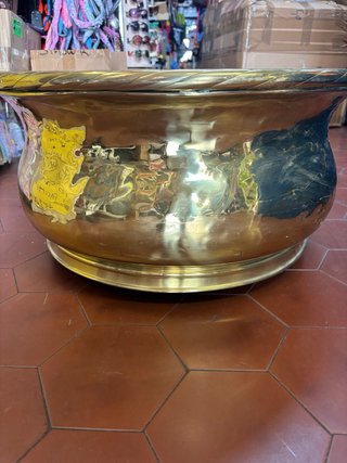 Portavasos ottone
