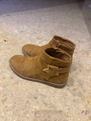 Botines Marrones Niña Estrella talla32